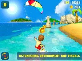 GU WO Kite Surfer iPad iPhone