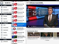Journaal App iPad uitzendingen