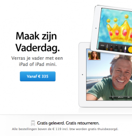 Nieuwe online Apple Store