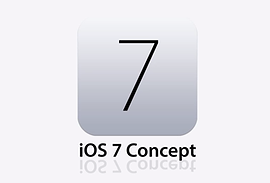 iOS 7 concept logo