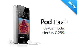 iPod touch 16GB nieuw