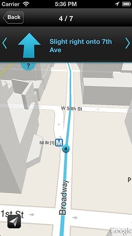 toWalk route op maps