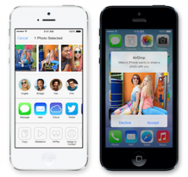 AirDrop iOS 7