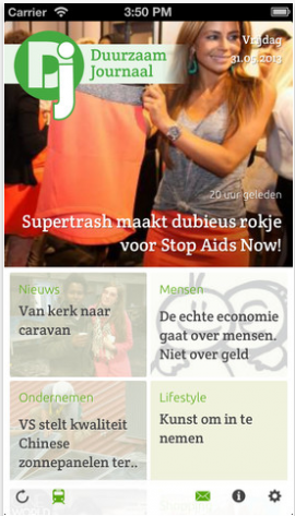 Duurzaam Journaal screenshot