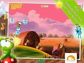 GU WO Hoppetee iPhone iPad Tiny Wings-spel