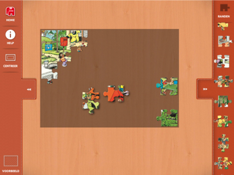 Dynamiek schrijven tekort Jan van Haasteren: puzzelapp voor iPad met simpele interface