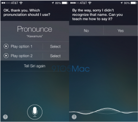 Siri iOS 7