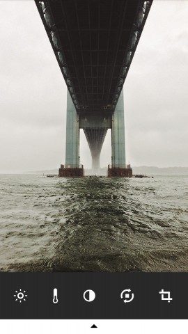 VSCO Cam bewerkte brug