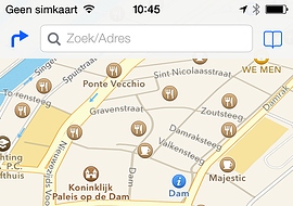 iOS 7 maps