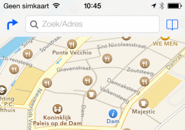 iOS 7 maps