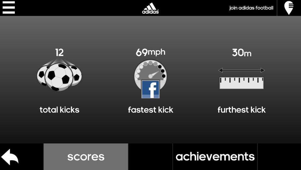 Snapshot: iPhone-app meet snelheid van je voetbaltrap