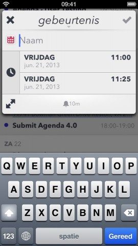 Agenda Calendar 4 nieuwe afspraak