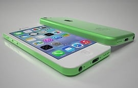 Budget iPhone uitgevoerd in groen