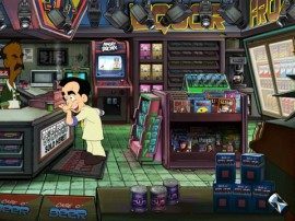 Leisure Suit Larry videotheek steegje