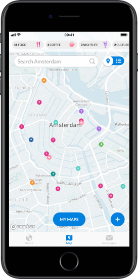 Beste apps voor locaties en bezienswaardigheden: Cool Cousin