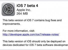 iOS 7 beta 4