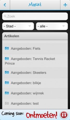 iStuddy NL marktplaats voor studenten iPhone
