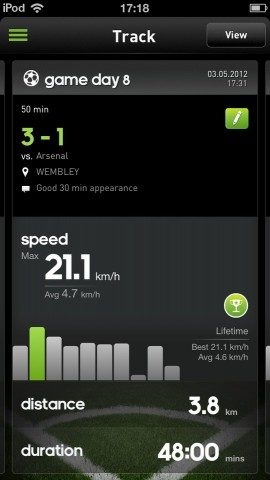 miCoach multi-sport tracking