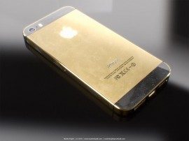 Gouden iPhone 5S Martin Hajek concept