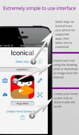 Iconical screenshot