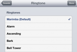 Marimba ringtone iPhone