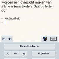 Notability notitie