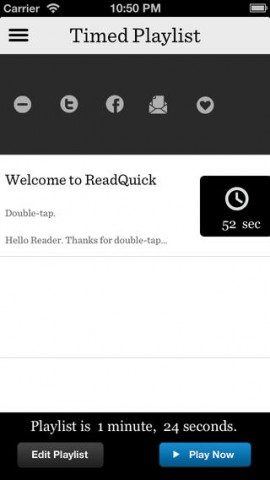 ReadQuick snelheid