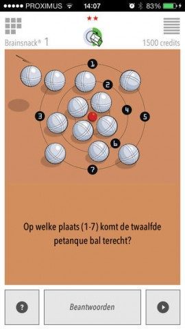 BrainSnack eerste puzzel