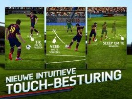 FIFA 14 NL touchbesturing op iPad