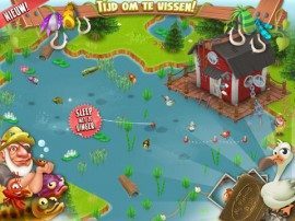 Hay Day in het water vissen iOS