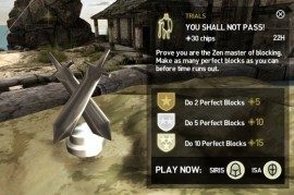 Infinity Blade III ClashMobs uitdaging