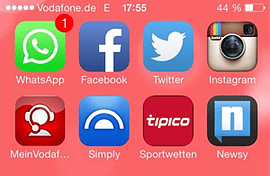 WhatsApp iOS 7 icon