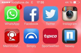 WhatsApp iOS 7 icon