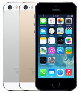 apple iphone 5S drie kleuren