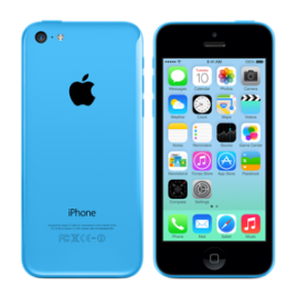 iPhone 5c blauw