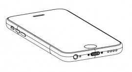 iPhone schematische tekening