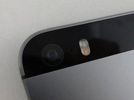 iphone 5s camera flitsers
