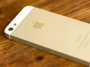 iphone 5s goud mockup
