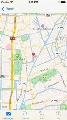 BurgernetNL locatie op kaart