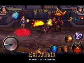 ICS Excalibur vechten met dracula iOS