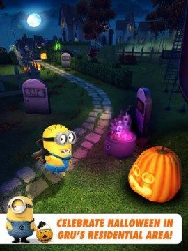 ICS Minion Rush Halloween iPad iPhone