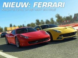Real Racing 3 Ferrari-update iPad iPhone