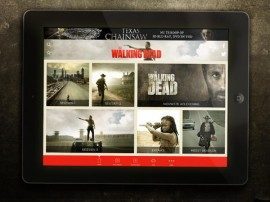 The Walking Dead TV Episodes iPad header