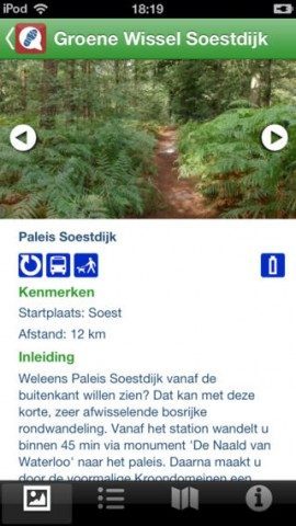 WandelZapp wandelroute iPhone uitgelicht