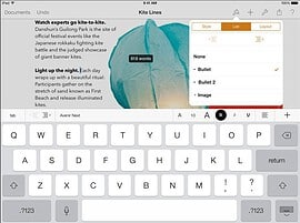iWork iLife apps gratis iPad iPhone Pages