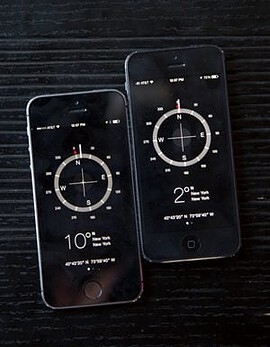 iphone 5s kompas