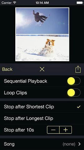 Diptic iPhone instellingen iOS