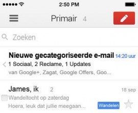 Gmail iOS 7 1