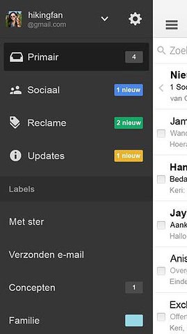 Gmail iOS 7 3