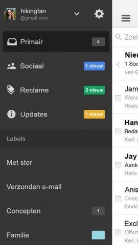 Gmail iOS 7 3